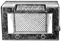Внешний вид радиоприемника 'Таллин Б-2'
