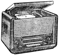 Внешний вид радиолы 'Минск-58'